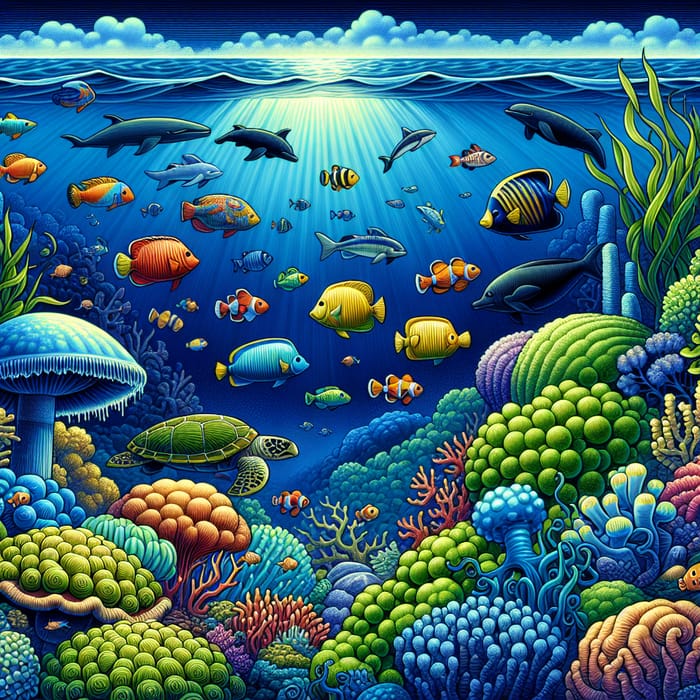 Underwater Wonders: Beauty of Nature in the Ocean Depths