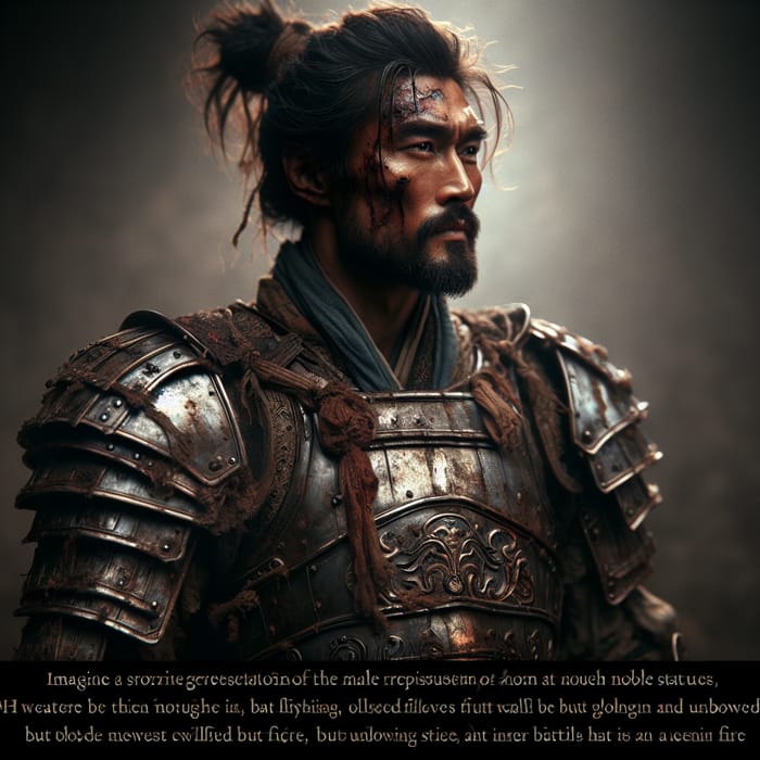 Resilient East Asian Male Fighter | Armor Tales