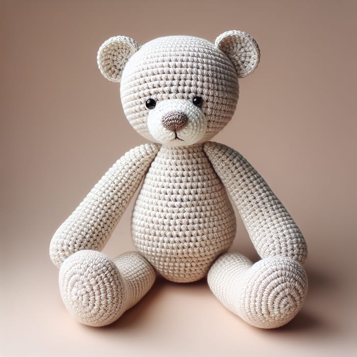Soft Crocheted Bear | Handmade Slip Stitch Design