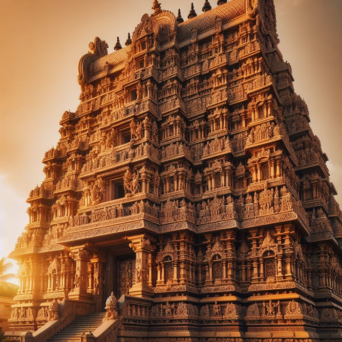 Tirupati Balaji Temple: Majestic Front View