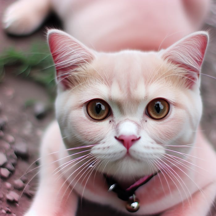 Naturally pink cat store