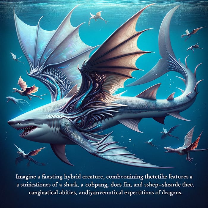 Mystical Shark Dragon Hybrid: Unveiling the Enigmatic Creature