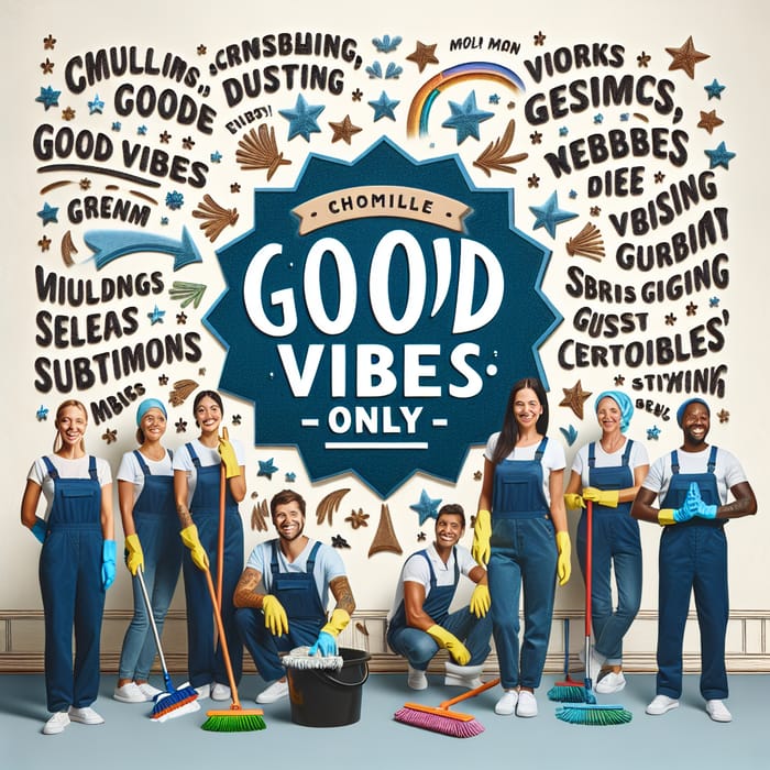 Uplifting Good Vibes Only Cleaning Company | Testimonials & Cheerful Service