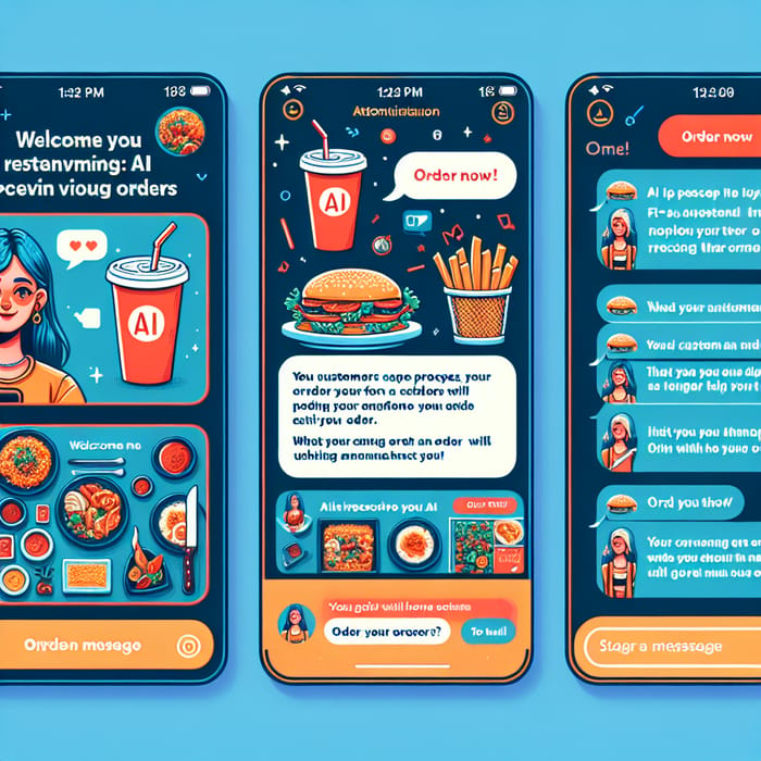Instagram Carousel: AI Ordering Experience at Wendy's