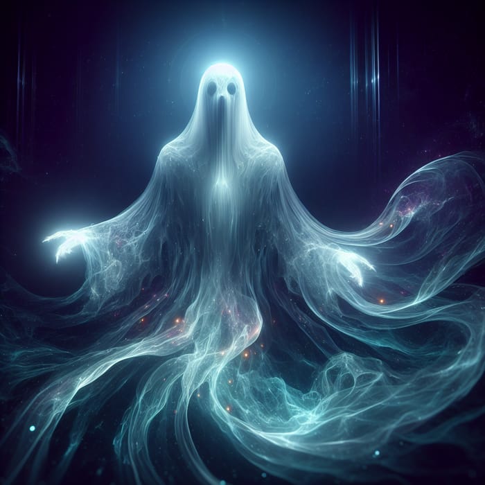Otherworldly and Translucent Ghost Design | Supernatural Aura