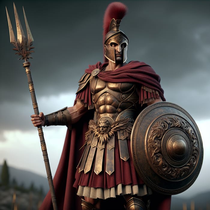 Leonidas 3D Warrior Battle Armor