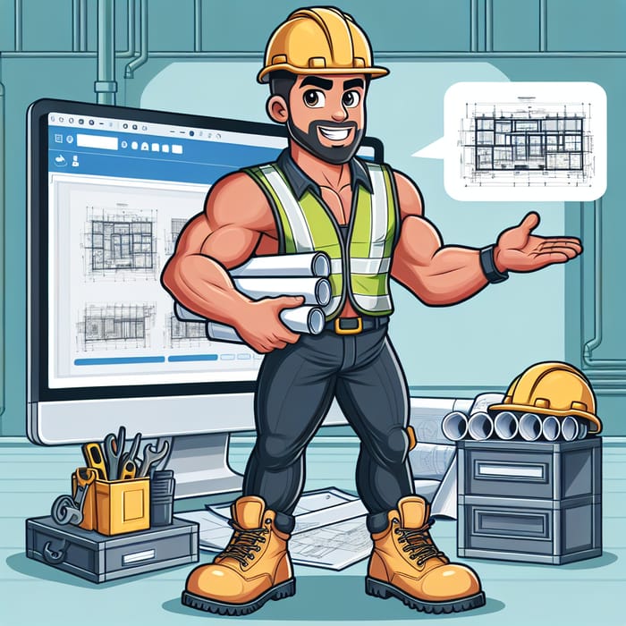 Create a Charismatic Construction Software Mascot