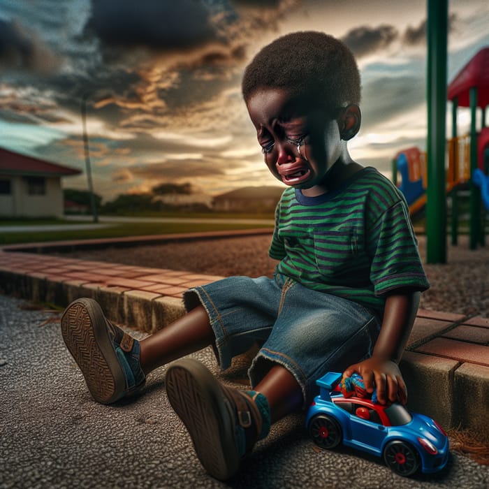 Emotional Playground Moments: A Child's Distress