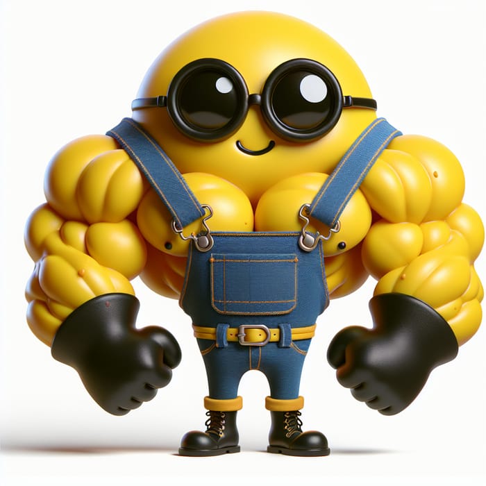Powerful Minion Flexing Muscles