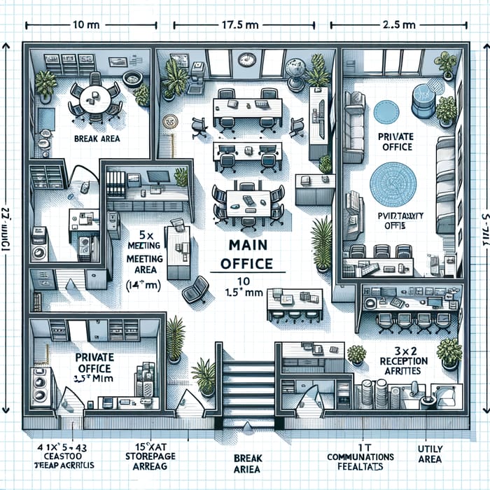 Detailed Floor Plan with Room Dimensions