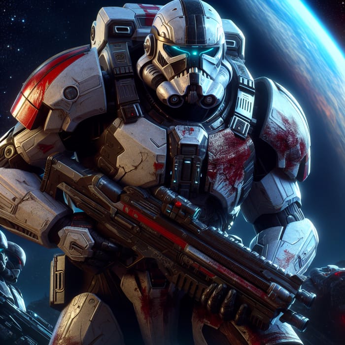 Star Trooper Battles for Earth in Game of Deathlight
