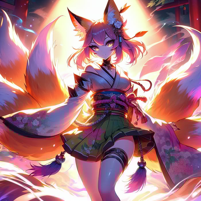 Kitsune deals anime girl