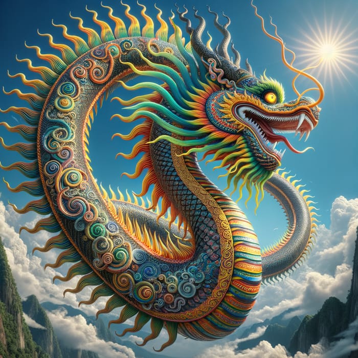 Mystical Indian Dragon