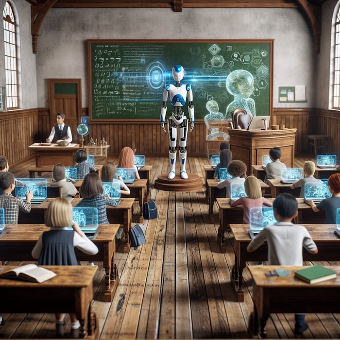 Modern vs Traditional AI Classroom: A Fusion