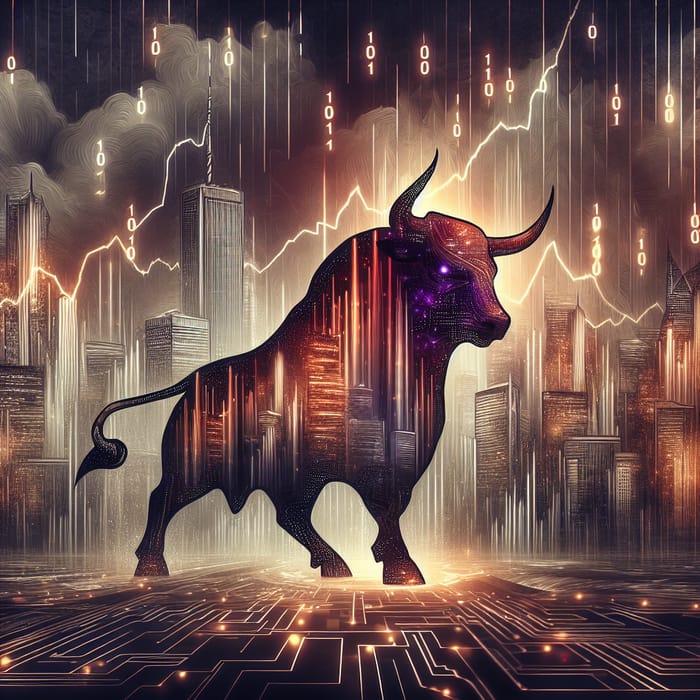 Digital Market Bull - Strength in IT Sector Visualization