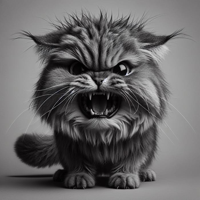 Enraged Cat | Displaying Anger | Pet Behavior Insight