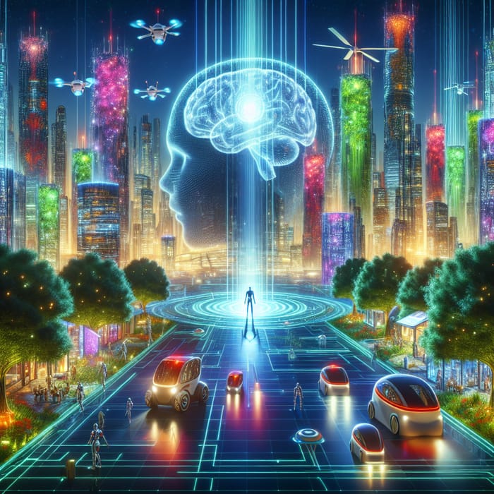 AI in the Futuristic World: Skyscrapers, Autonomous Vehicles & Robots