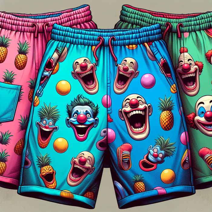 Playful and Stylish Funny Shorts for Trendy Fashion