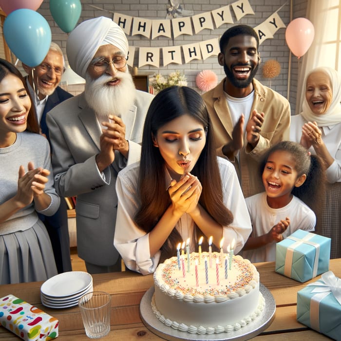 Jehovah's Witnesses Birthday Celebration at Home