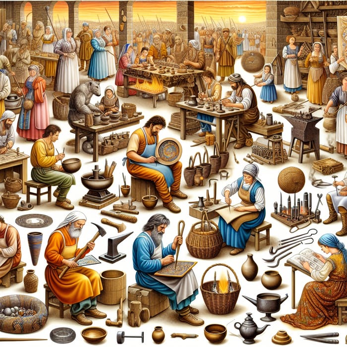 Artisans & Crafts: Pottery, Painting, Blacksmithing & More