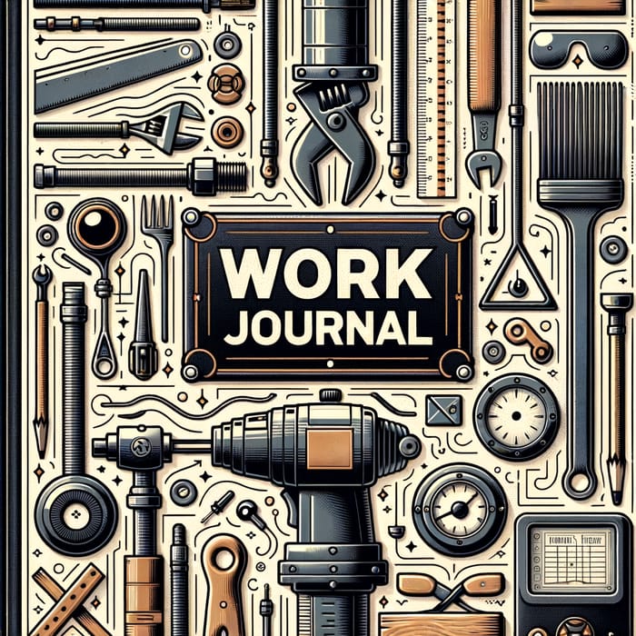 Work Journal Cover Design for Trades