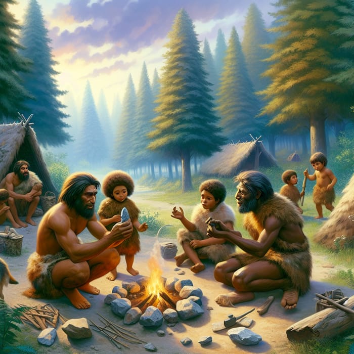 Primitive Days: A Glimpse into Early Human Life
