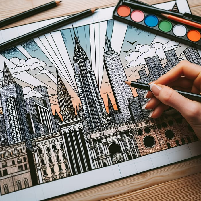 Ela, Comic Book Illustration | AI Art Generator | Easy-Peasy.AI