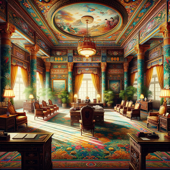 Orientalist Ambassadorial Office: Intricate Cultural Exchange
