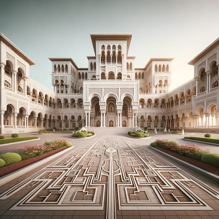 Embassy of Saudi Arabia: Grand White Exteriors and Regal Architecture