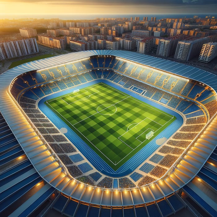 Celta de Vigo Football Stadium Atmosphere