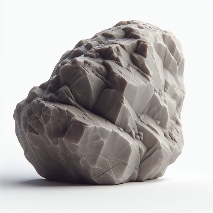 Realistic Sculpture of Irregular Rock | 3D Animation Style