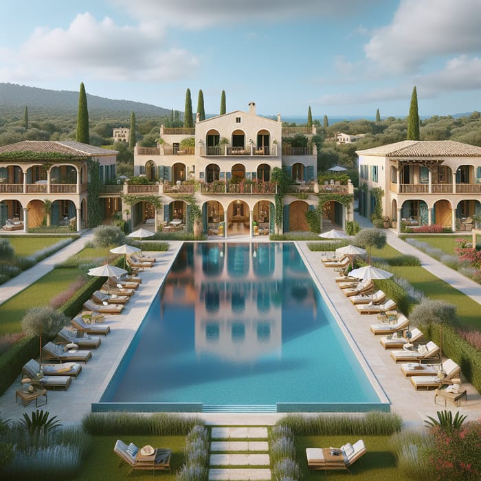 Luxury Villa with Infinity Pool | Mediterranean Getaway