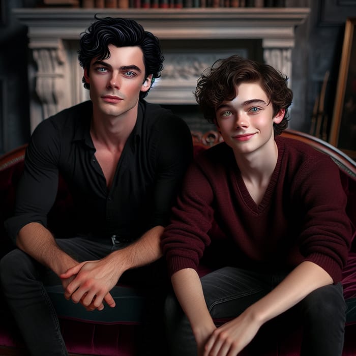 The Salvatore Brothers: A Tale of Gothic Elegance Captured