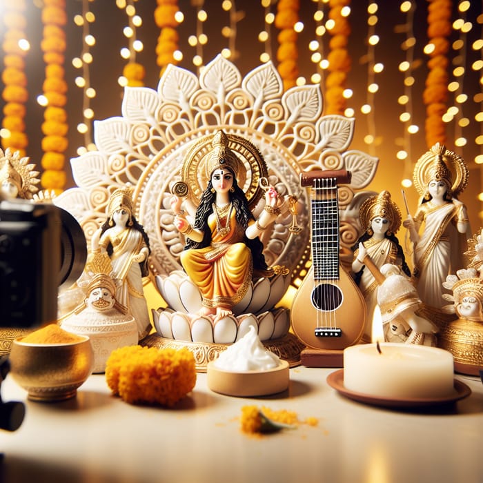 Celebrate Saraswati Puja in a Mesmerizing Minivlog