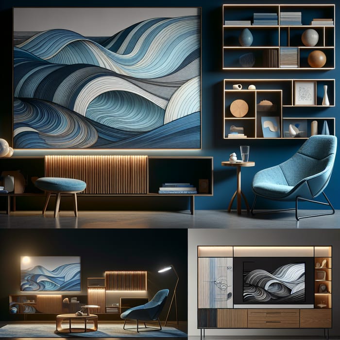 Modern Chair, Table & TV Unit Designs Inspired by Marine Theme