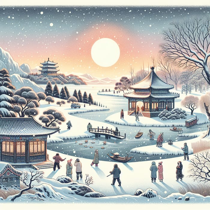 Tranquil Winter Scene | Xiaohan Minor Cold Festival