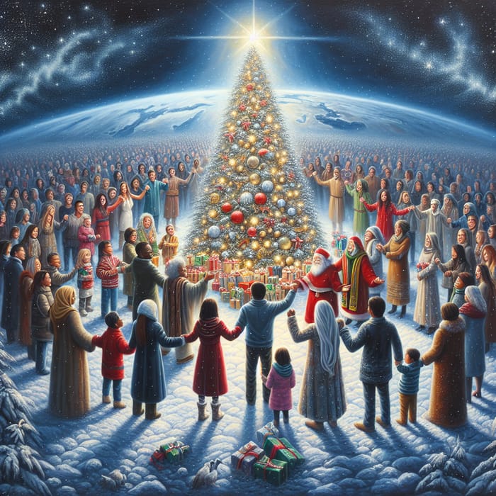 World Peace and Christmas Harmony: Celebrating Unity Around the Tree