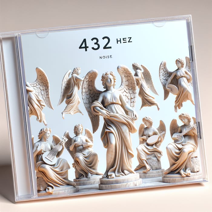 432 Hz Noise to Fall Asleep | Angelic Marble Choir Serenade