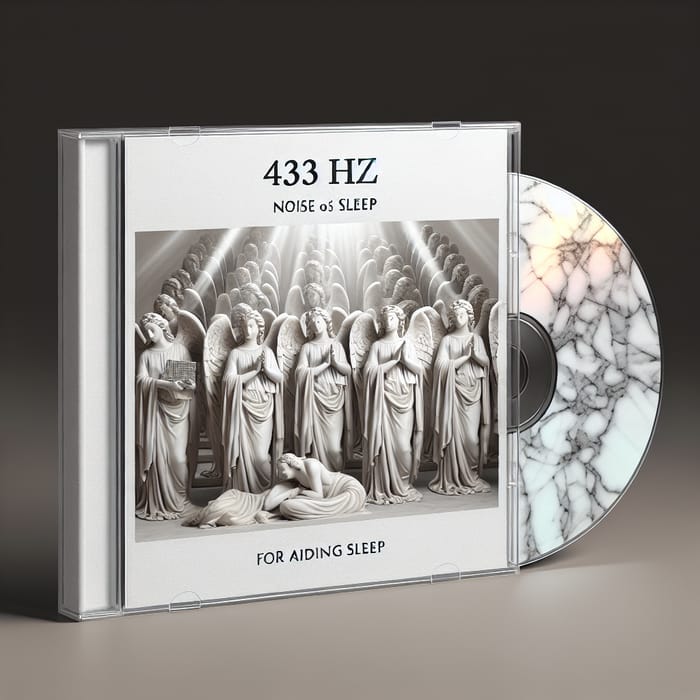 Marble Angels Choir 432 Hz Sleep Noise CD Cover