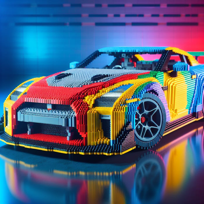 Lego GTR Building Blocks | High-Performance, Aerodynamic Design