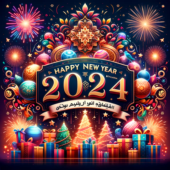 Joyful 2024 New Year Celebration