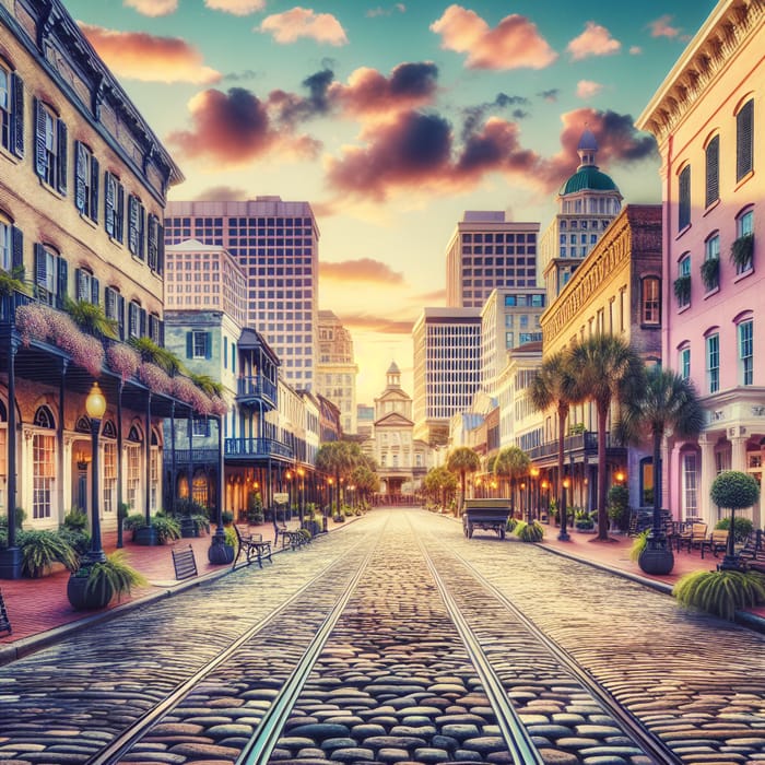 Charming Cityscape: A Modern Savannah Experience