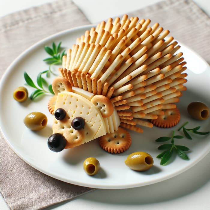 Hedgehog Canapé: A Delightful Edible Creation
