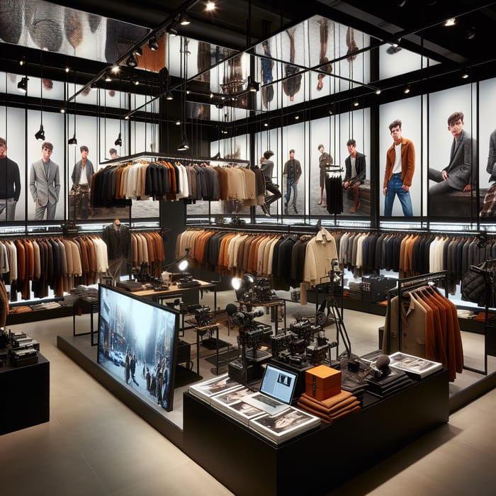 Men's Clothing & Photography Fusion Experience | Inspiring Spaces