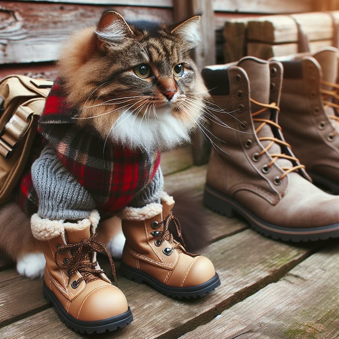 Cat boots fashion top