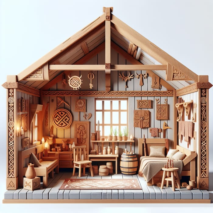 House of Wolf: Viking Student Dorm with Cozy Scandinavian Vibes