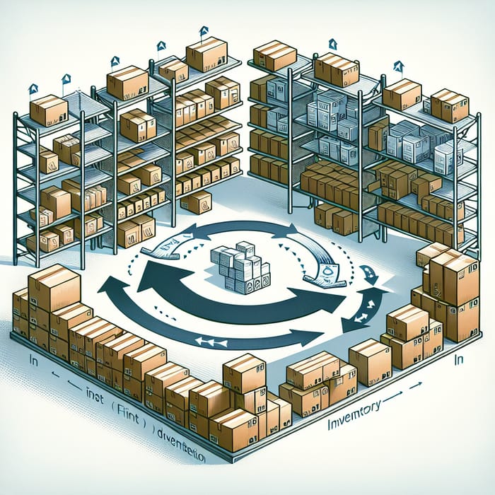 Inventory Rotation Concept | FIFO Illustration