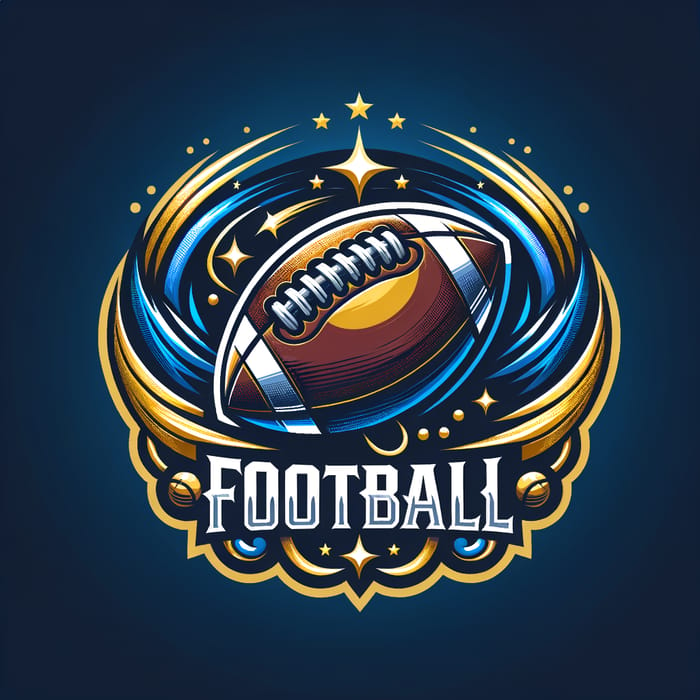 Custom Football Team Logo Design
