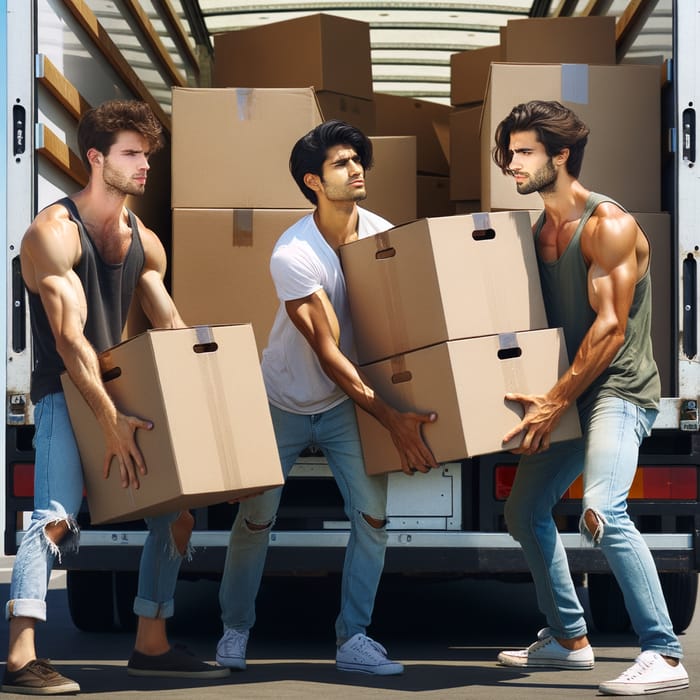 Men Loading Moving Truck | Efficient Moving Services