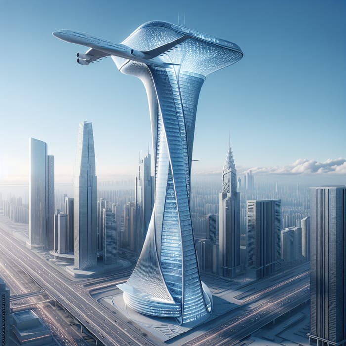 Innovative Skyscraper with Extended Spaces | Flight Parking